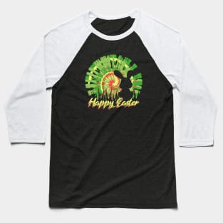 Happy Easter Tie Dye Baseball T-Shirt